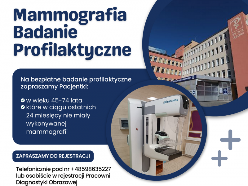 Profilaktyczne badanie mammograficzne